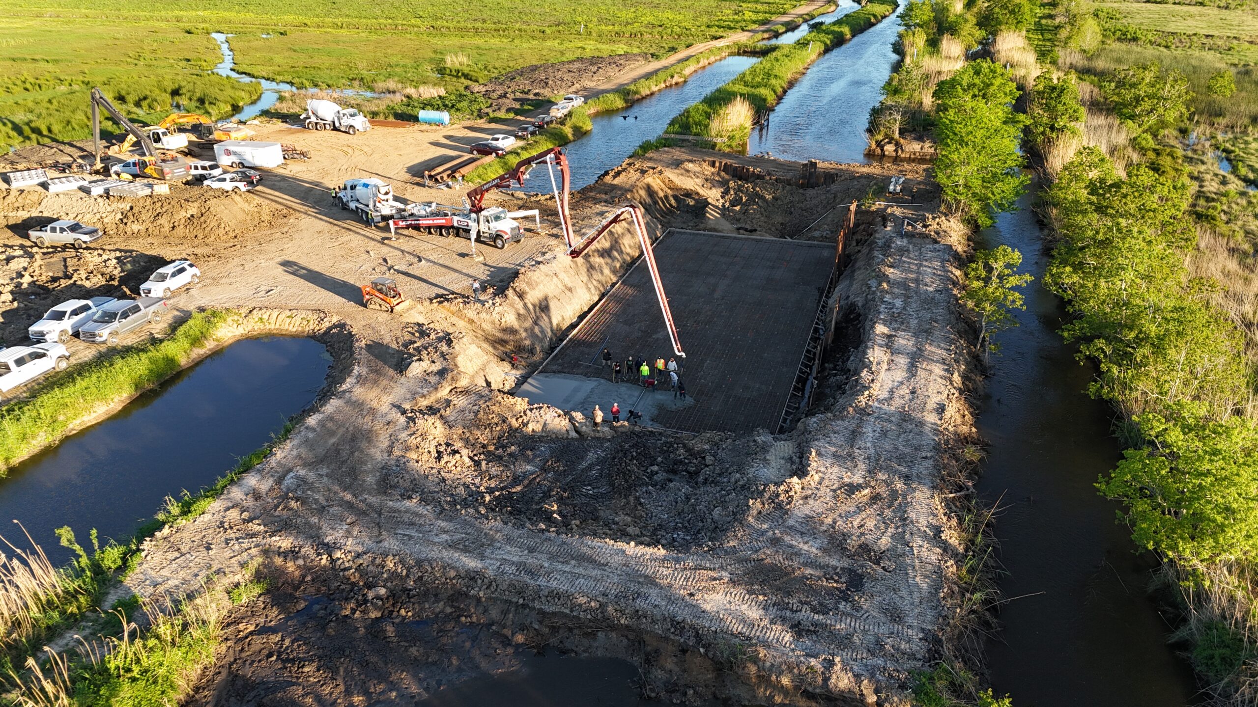 Iberia Parish Water Control Structures