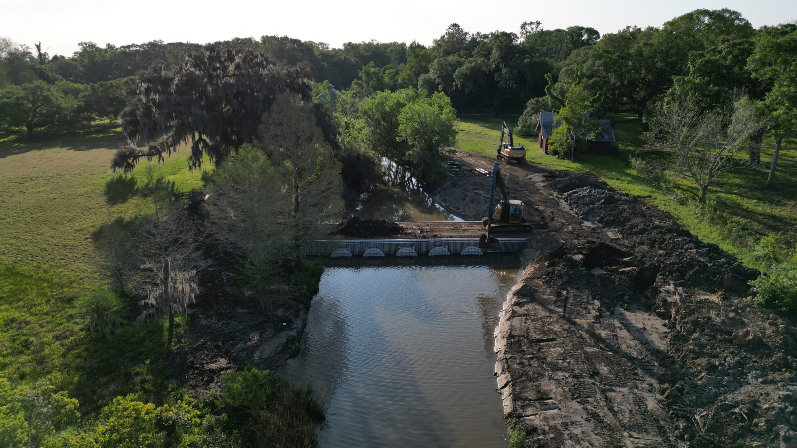 Iberia Parish Water Control Structures